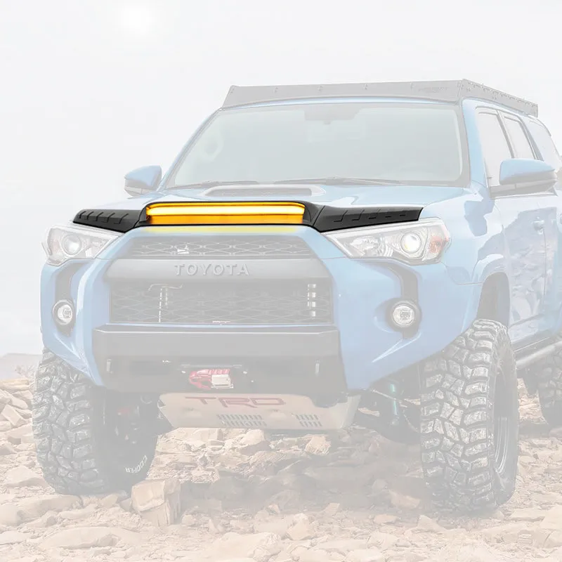 Hood Protector with Amber LED Lights for 2010-2024 Toyota 4Runner product image