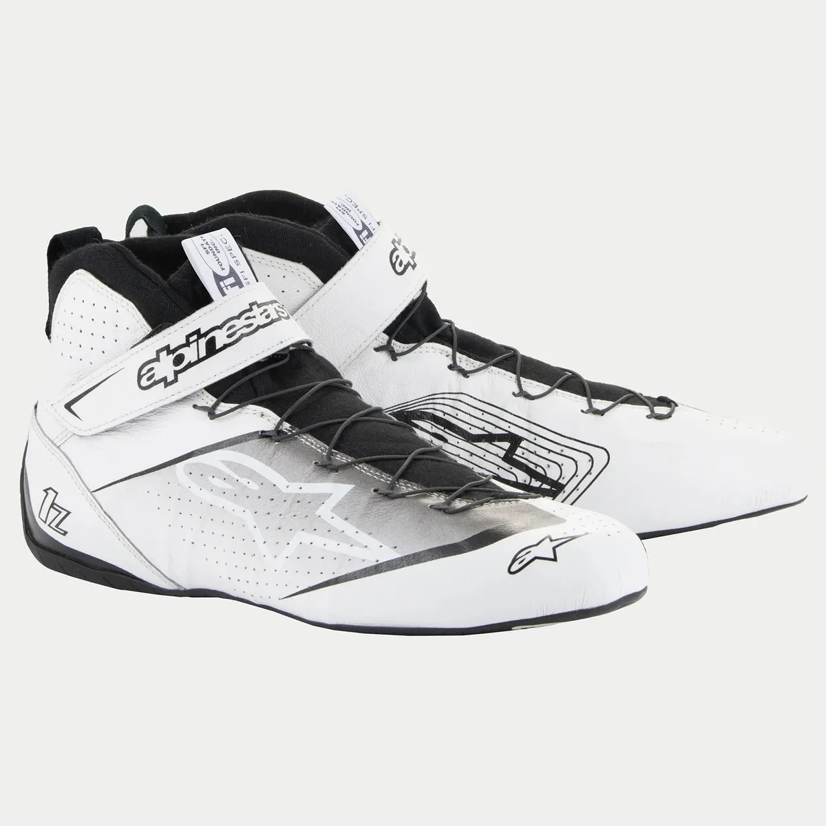 alpine star Shoe Tech-1Z V3 White Black Size 10