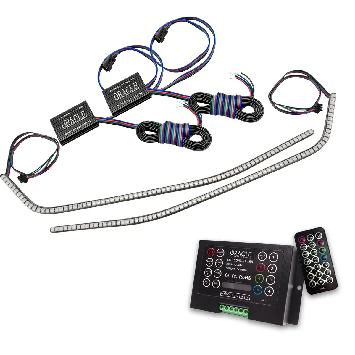 ORACLE Lighting 2019-2023 Chevrolet Camaro ColorSHIFT Surface Mount Headlight DRL Modules product image