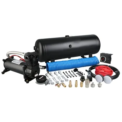 On Board Air Kit 145Psi 1.8Cfm 2.5 Gallon Air Tank In-Cab Gauge And Switch Bulldog Winch product image