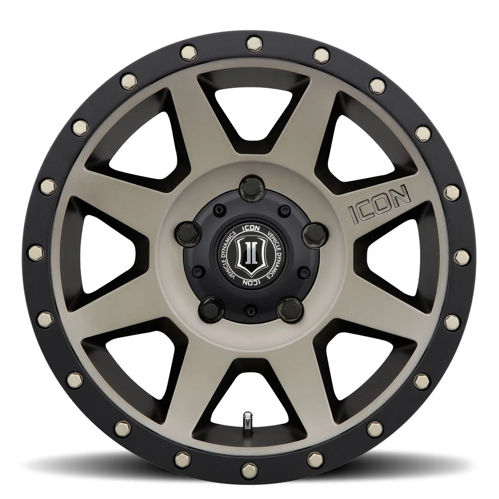 ICON Alloys Rebound, Satin Black, 20 x 9 / 6 x 135, 16mm Offset, 5.625" BS product image