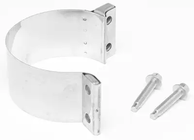 Dynomax 2.25in Butt Joint Clamp SS