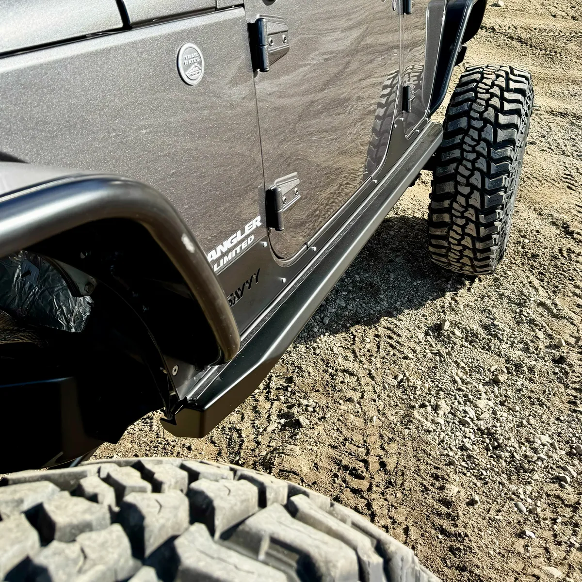 0718 Wrangler Bolt On Slider Kit Raw product image