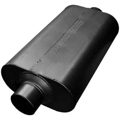 Flowmaster Super 50 Series / Performance Muffler 3.00in IN (C) / OUT (C): ea 16 Gauge Aluminized Steel