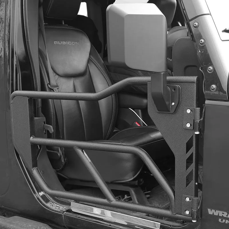 Jeep Tube Doors with Side View Mirror for 2018-2026 Wrangler JL JLU & Gladiator JT | Tough Style product image