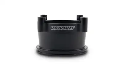 Vibrant Performance Bosch DBW Throttle Body to Adapter Hose; 3.5 in. HD Clamp Size; 82mm Throttle Body Size; 6061 Aluminum;