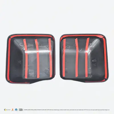 Trim Illusion Chrome Delete Gloss Black Mirror Cover No Turn Signal Full - MC6296BLK