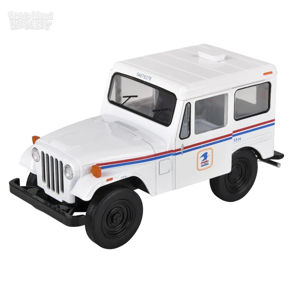 5\" Die-Cast Pull Back 1971 USPS Jeep DJ-5B 12ct product image