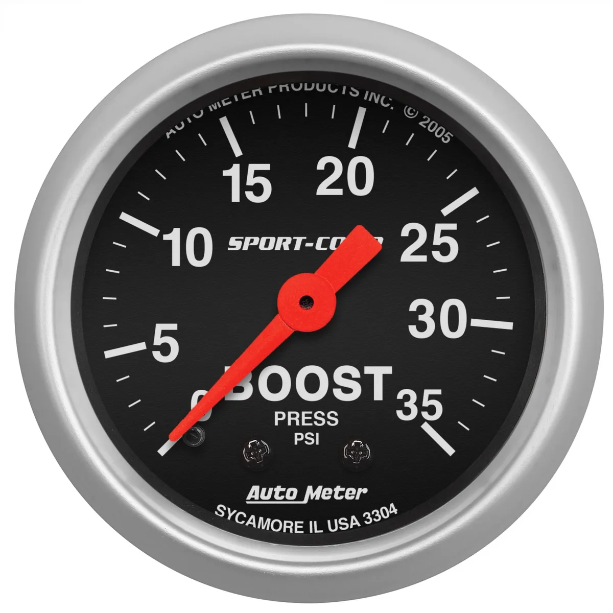 Gauge, Boost, 2 1/16", 35psi, Mechanical, Sport-Comp product image