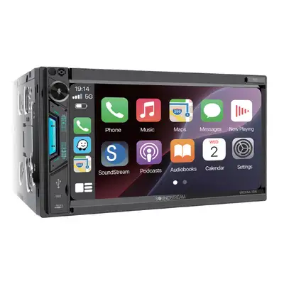 Soundstream 7in 2din Dvd Carplay Android Auto
