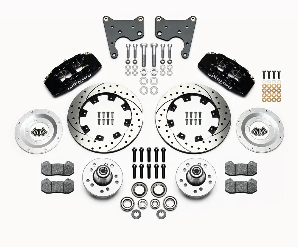 1965 - 1972 Chrysler, Dodge, Plymouth Forged Dynapro 6 Big Brake Front Brake Kit (Hub) - 140-15198 product image