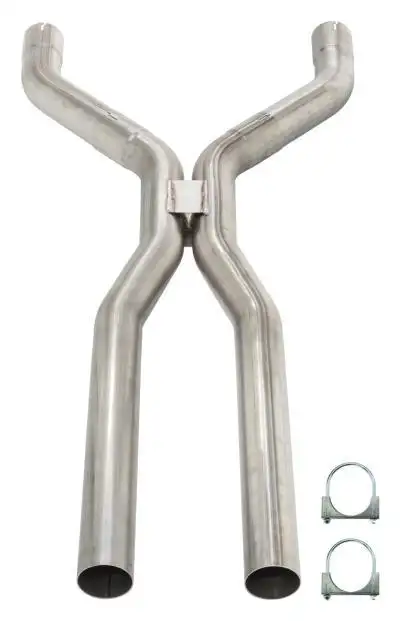 Pypes Performance exhaust 3 Inch Mandrel-Bent Tunnel Crossover Exhaust H-Pipe 409 Stainless Steel Pypes Exhaust