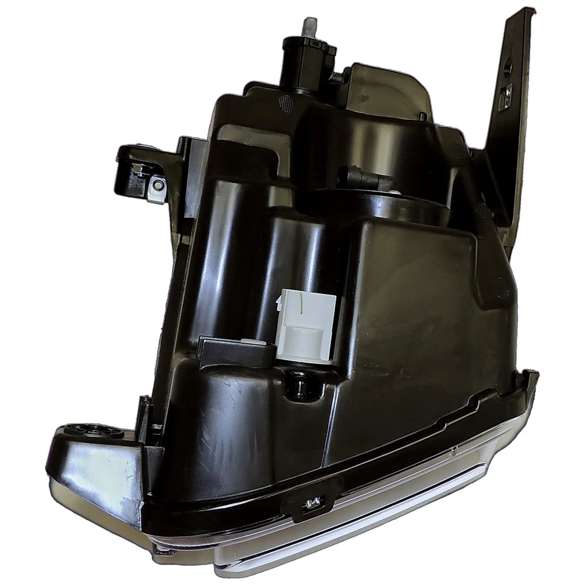 Blackamberclearchrome Headlight w/ Halogen Bulbs w/ Black Bezels;right Headlamp;includes Bulbs product image
