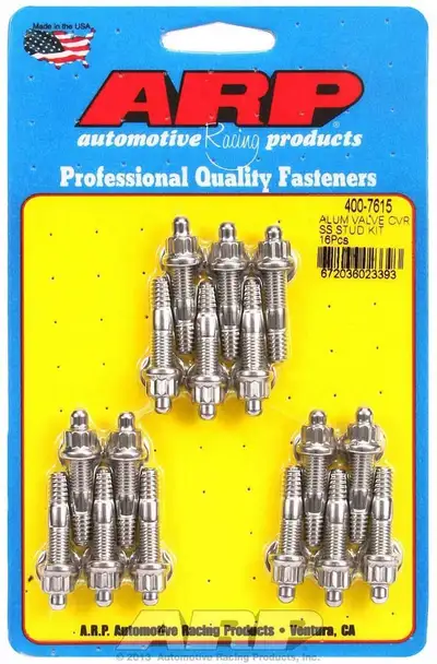 ARP Auto Racing Cast Alum Covers ss 12pt Valve Cover Stud Kit 16pc