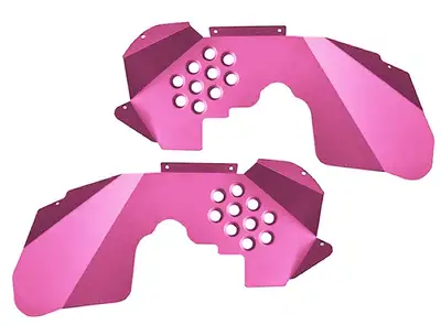 Steinjager Fenders 2007-2018 Inner Front, Fits Falcon Shocks Pinky