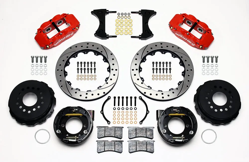 2005 - 2014 Ford Forged Narrow Superlite 4R Big Brake Rear Parking Brake Kit - 140-9221 product image