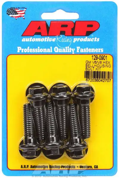 ARP Auto Racing Bellhousing Bolt Kit - 6pt. GM V6/V8