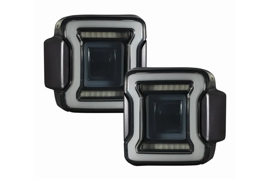 Diode Dynamics Form Lighting - 2018-2024 Jeep Wrangler LED Tail Lights Smoke (pair)