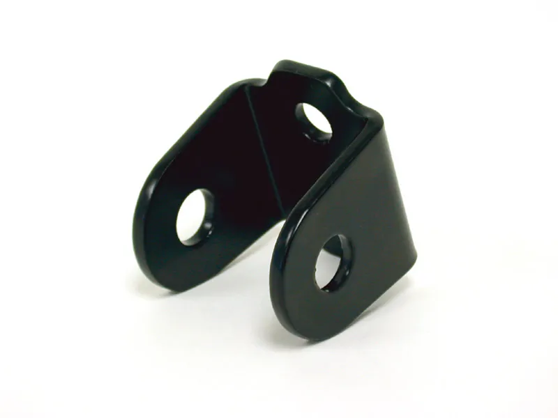 Ridetech 90000332 Bolt-On panhard bar frame bracket, powder coated black. product image