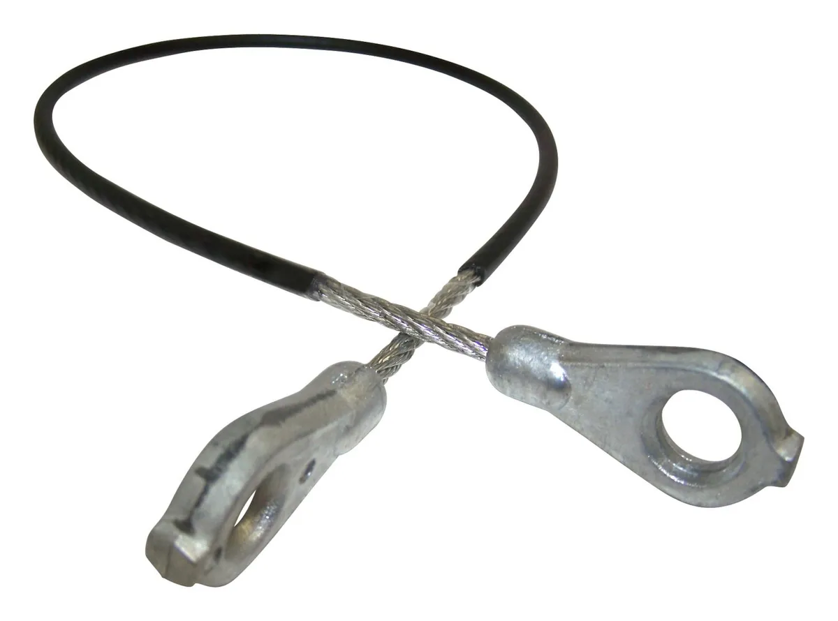 Crown Automotive Jeep Replacement J5752617 Tailgate Cable for 1976-1986 CJ-7, CJ-8, 19.5 Long product image