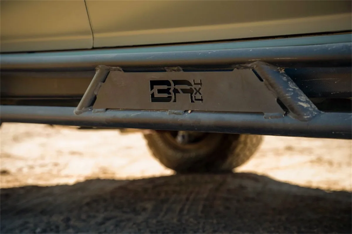 REVO RockStep Slider; 1.5 in. Tubing; Textured Black Powder Coat; product image
