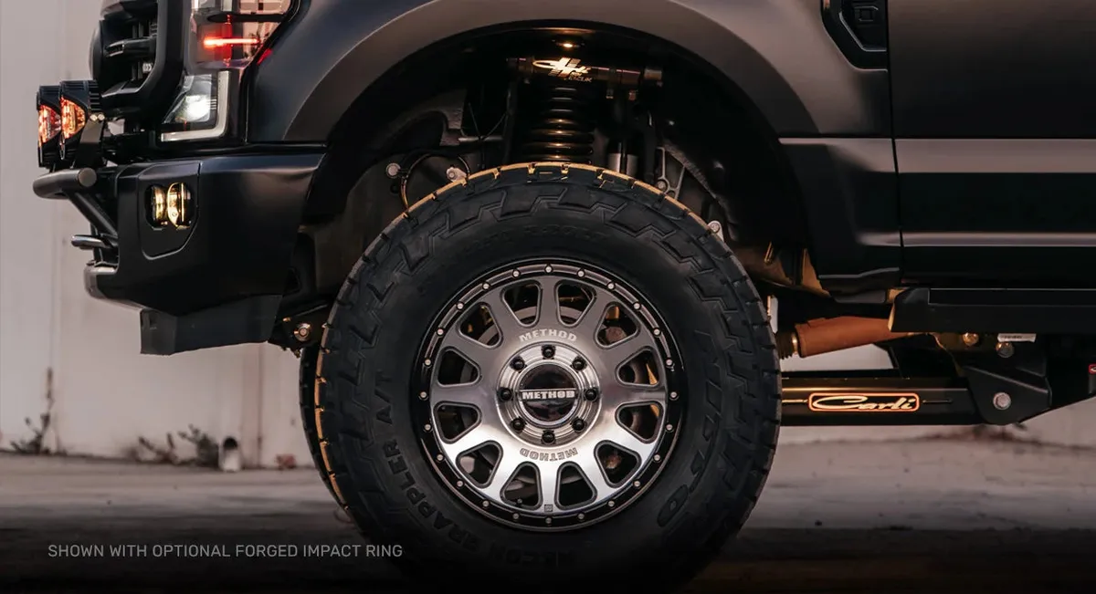 Method Race Wheels 709 HD Series Bead Grip Wheel, 18x9 6x5.5 12mm - Matte Black - Bronco 2021+ product image