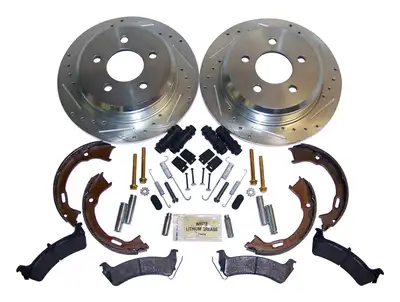 Crown Automotive Jeep Replacement Performance Brake Kit 1994-1998 ZJ Grand Cherokee;1997-1998 ZG (Europe) Grand Cherokee;