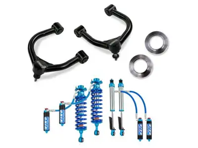 Cognito Motorsports Truck Cognito 3-Inch Elite Leveling Lift Kit with King 2.5 Reservoir Shocks for 2022-2024 Toyota Tundra 2WD/4WD w/ Rear Coil Springs