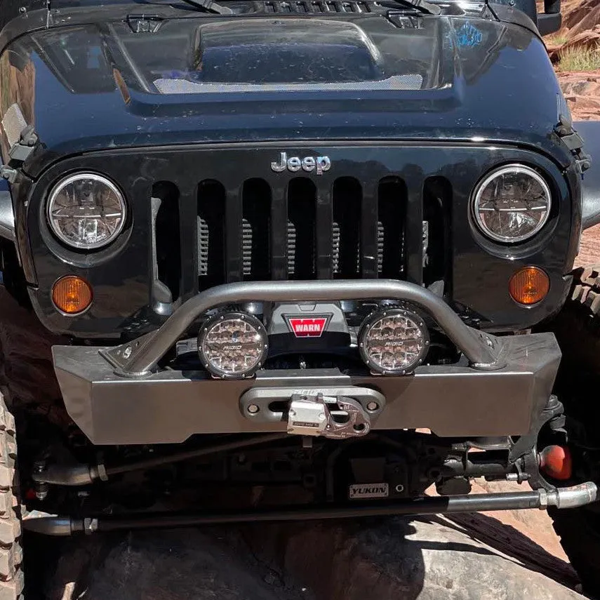 0718 Wrangler Krawler Lite Front Bumper With Hoop Raw product image
