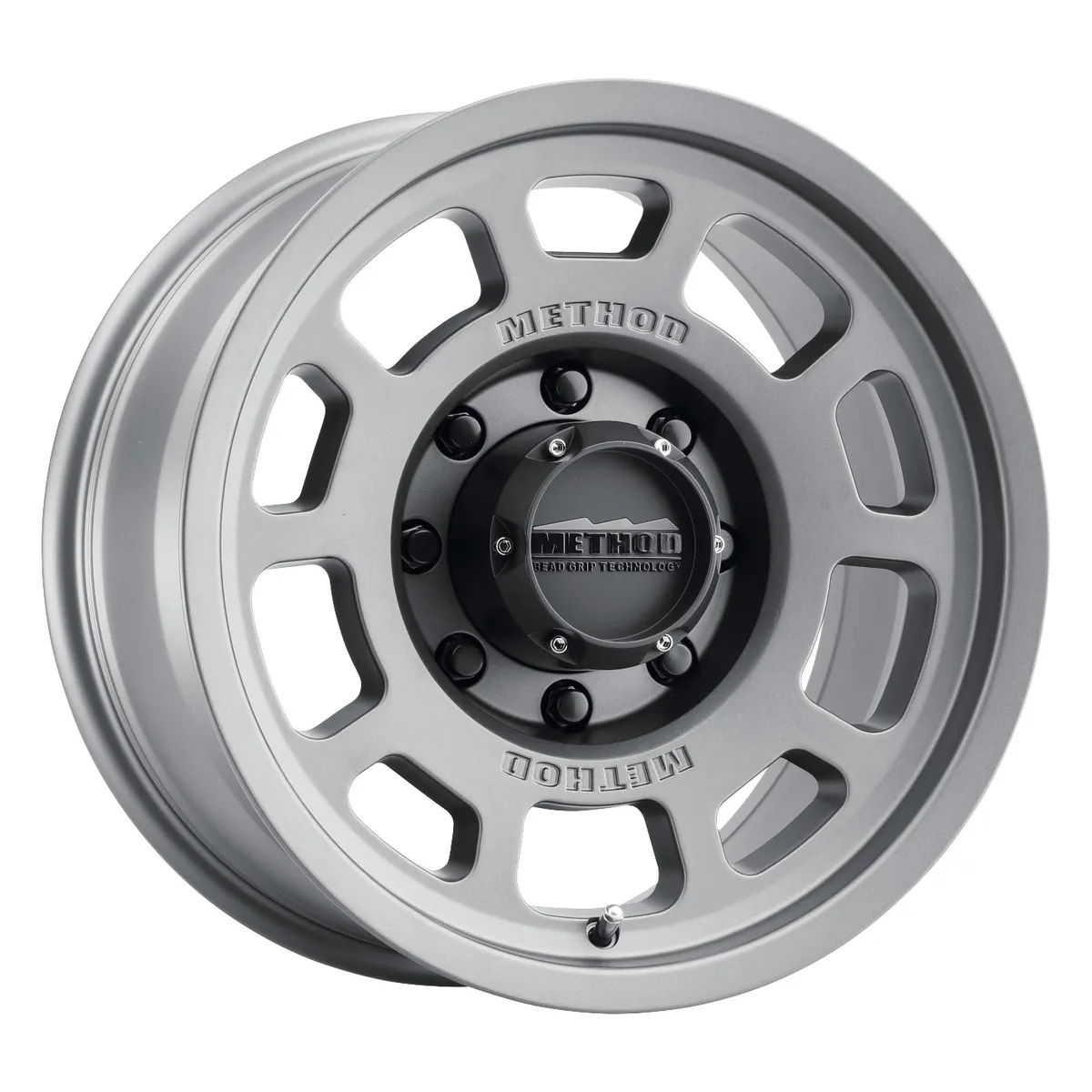 Aluminum Wheels 18x9 Bead Grip MR705 Bolt Pattern 5 On 150 Offset 25 Lip Size 1.22 Titanium SL Method product image