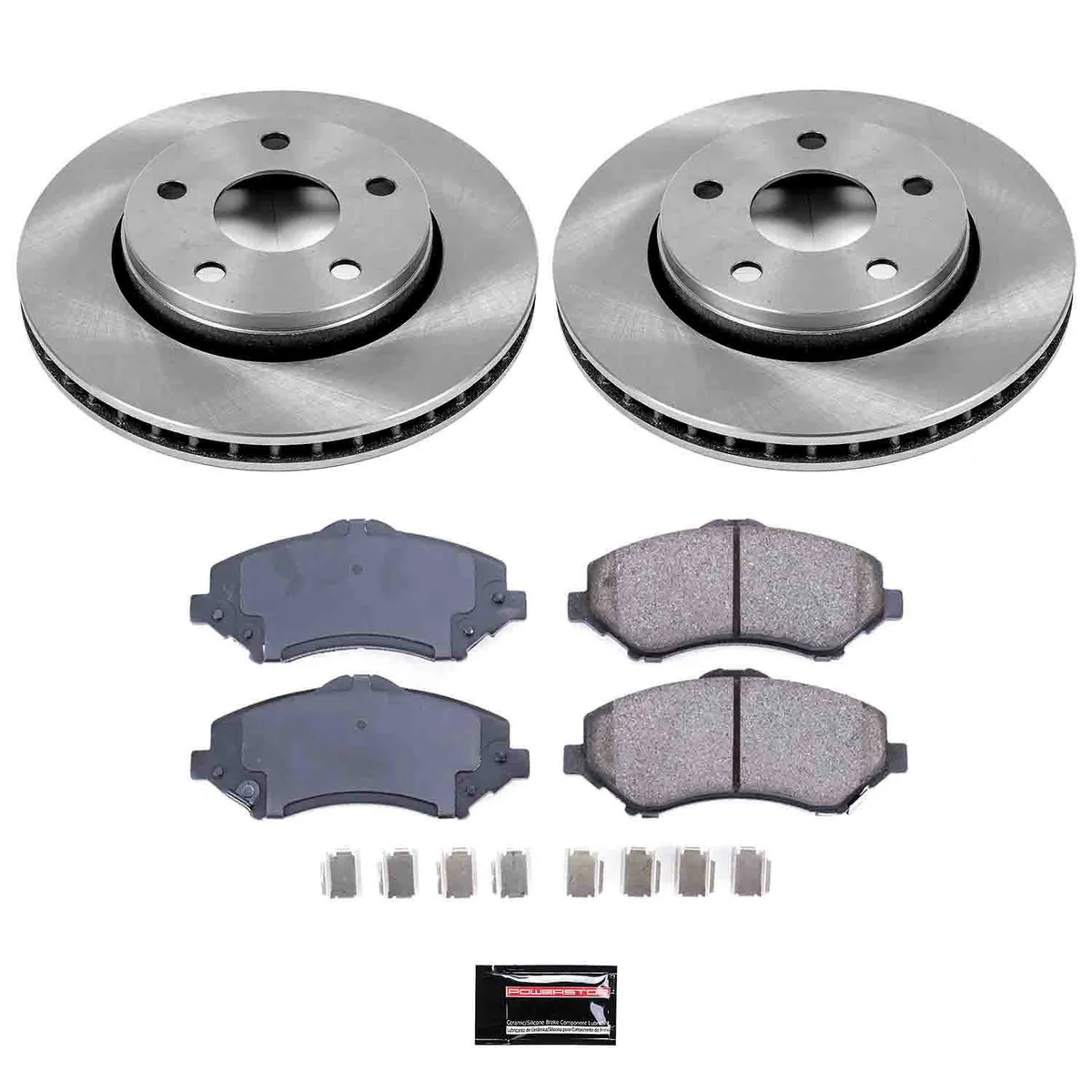 Power Stop Autospecialty OE Replacement Brake Set, Front - JK product image
