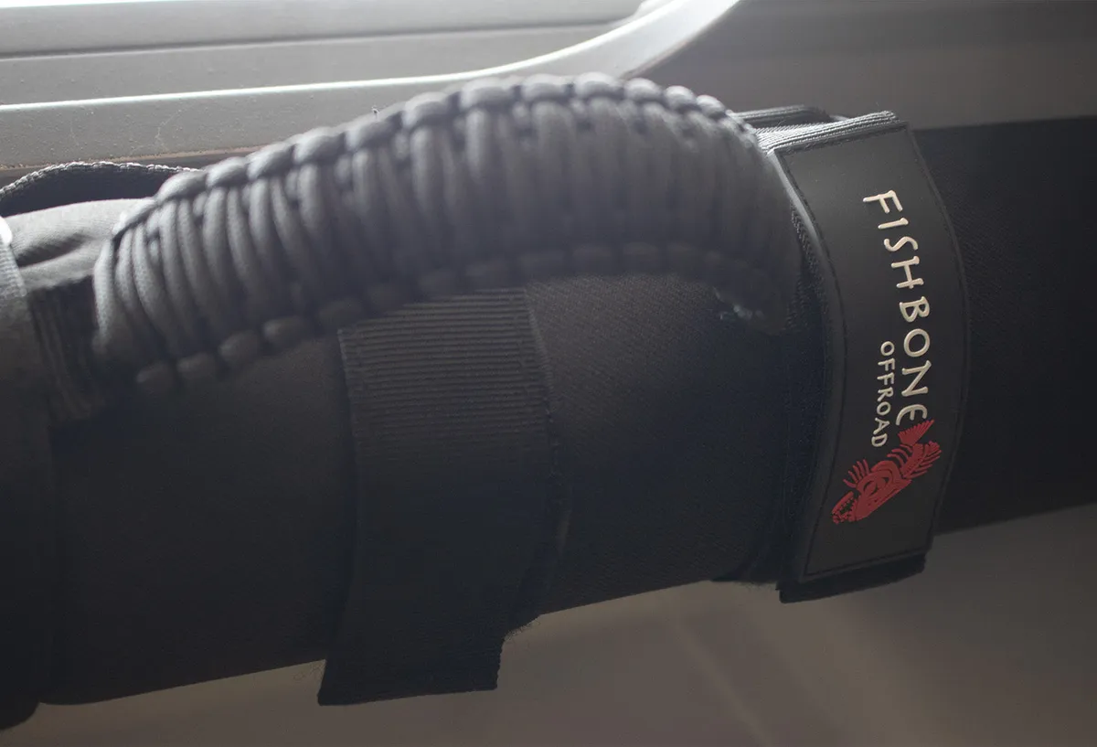 Fishbone Offroad Black Paracord Grab Handles w/ Three Straps FB55279 product image