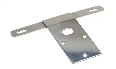 Steinjager Steinjäger Exterior Accessories CJ-7 1976-1986 License Plate Brackets Stainless