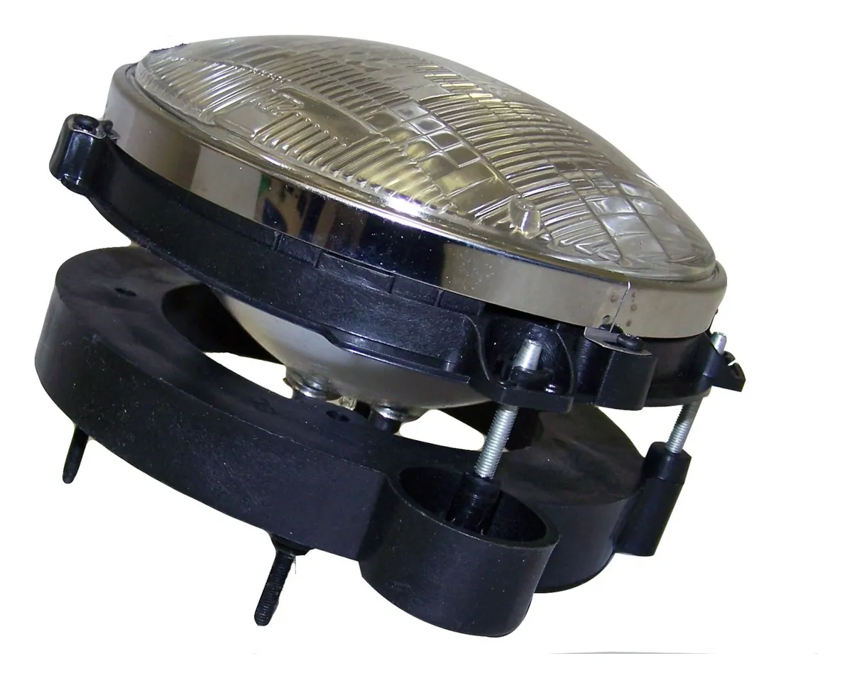 Head Light Assembly; Right; Incl. Sealed Beam Headlight/Leveling Device/Retaining Ring; product image