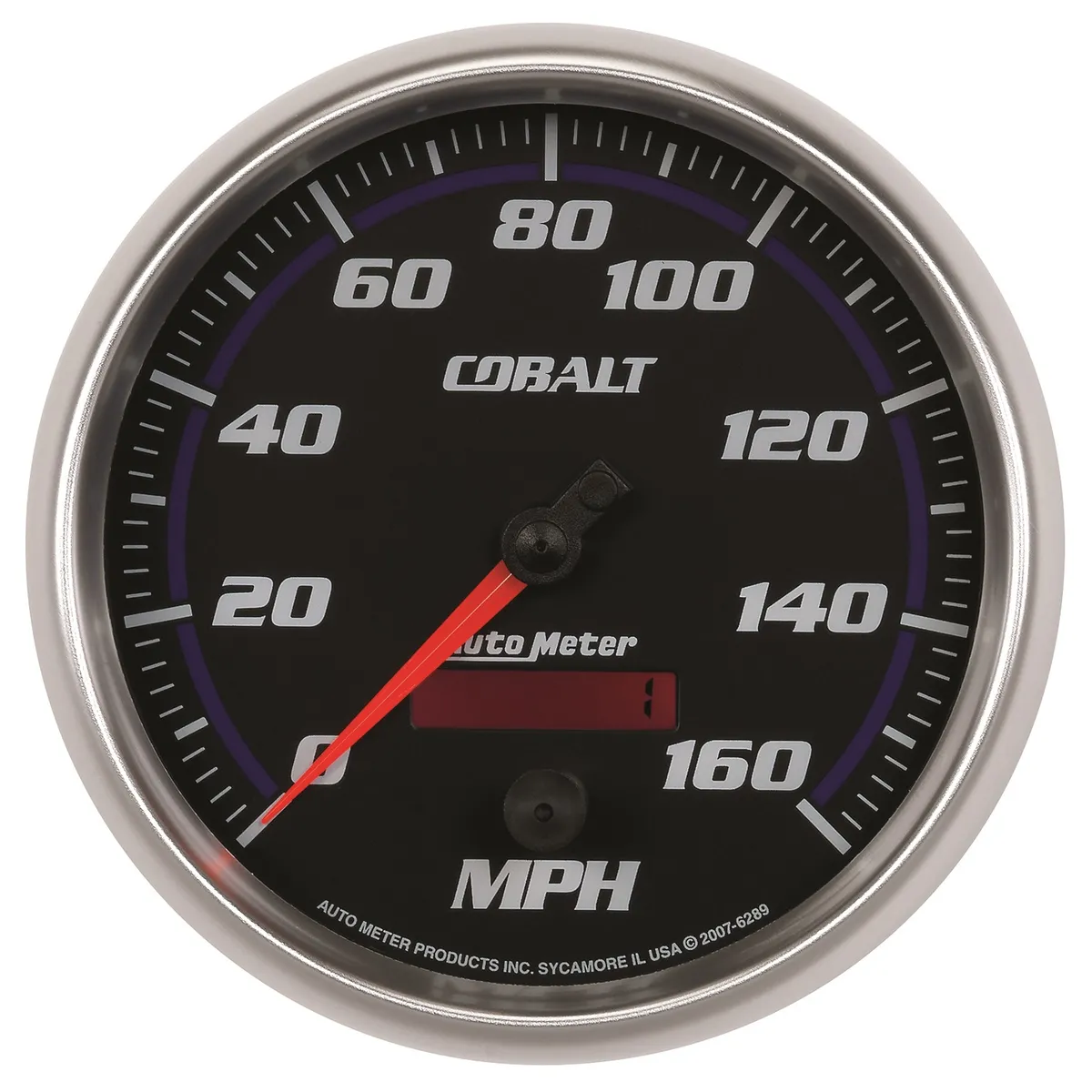 Gauge, Speedometer, 5", 160mph, Elec. Programmable, Cobalt product image
