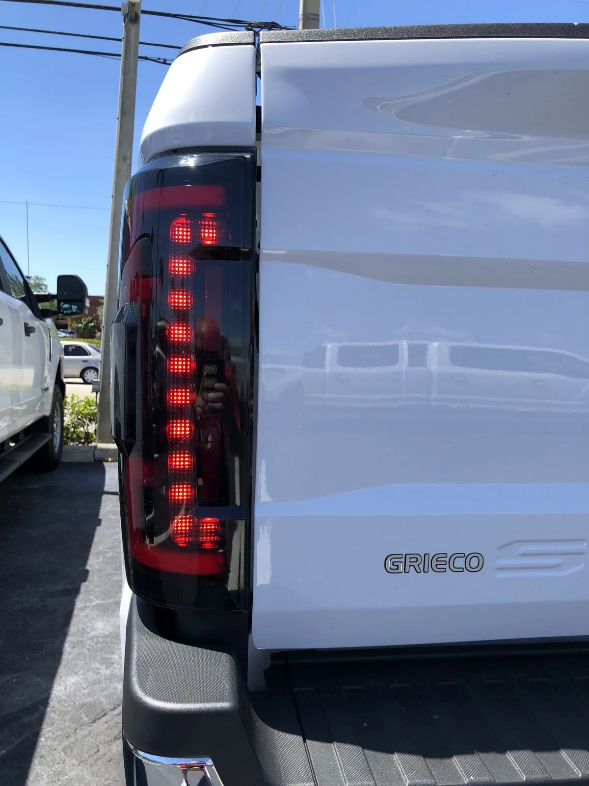 Ford Superduty F250350450550 17-19 Replaces OEM LED Style Tail Lights With Blis Blind Spot Warning System Oled Tail product image