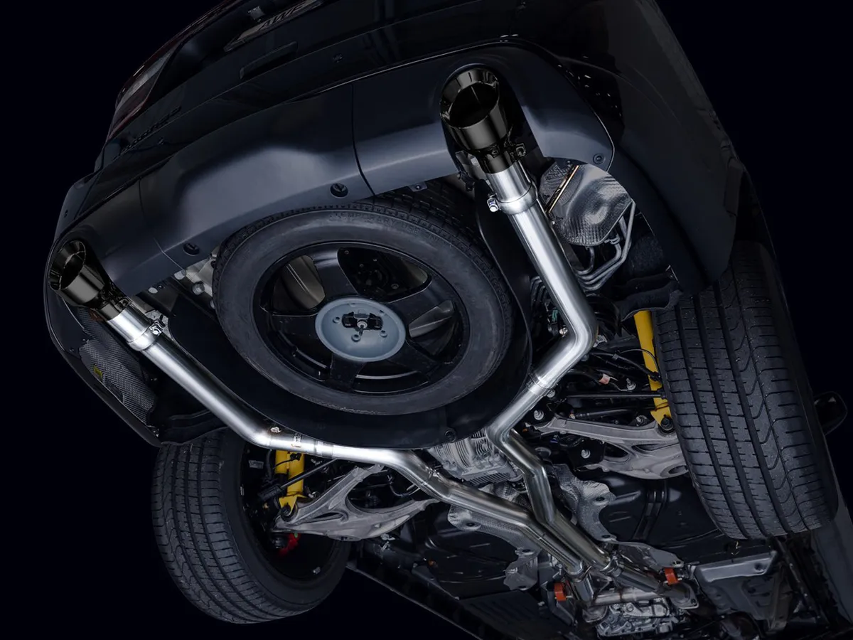 AWE Touring Edition Exhaust for Dodge Durango 6.4 / 6.2 SC - Chrome Silver Tips product image