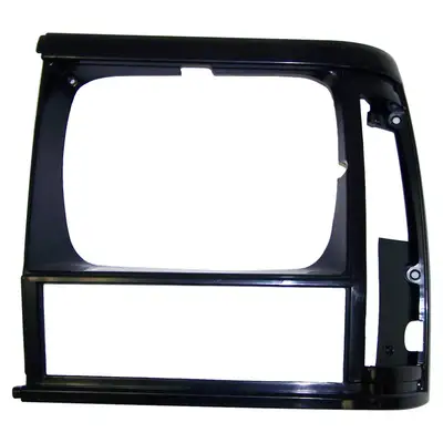 Crown Automotive Jeep Replacement 1993-1996 Cherokee XJ Left side; Flat Black/Black bezel