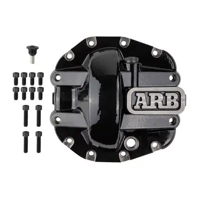 ARB ARB Front Dana 30 M186 Diff Cover - Black - JL