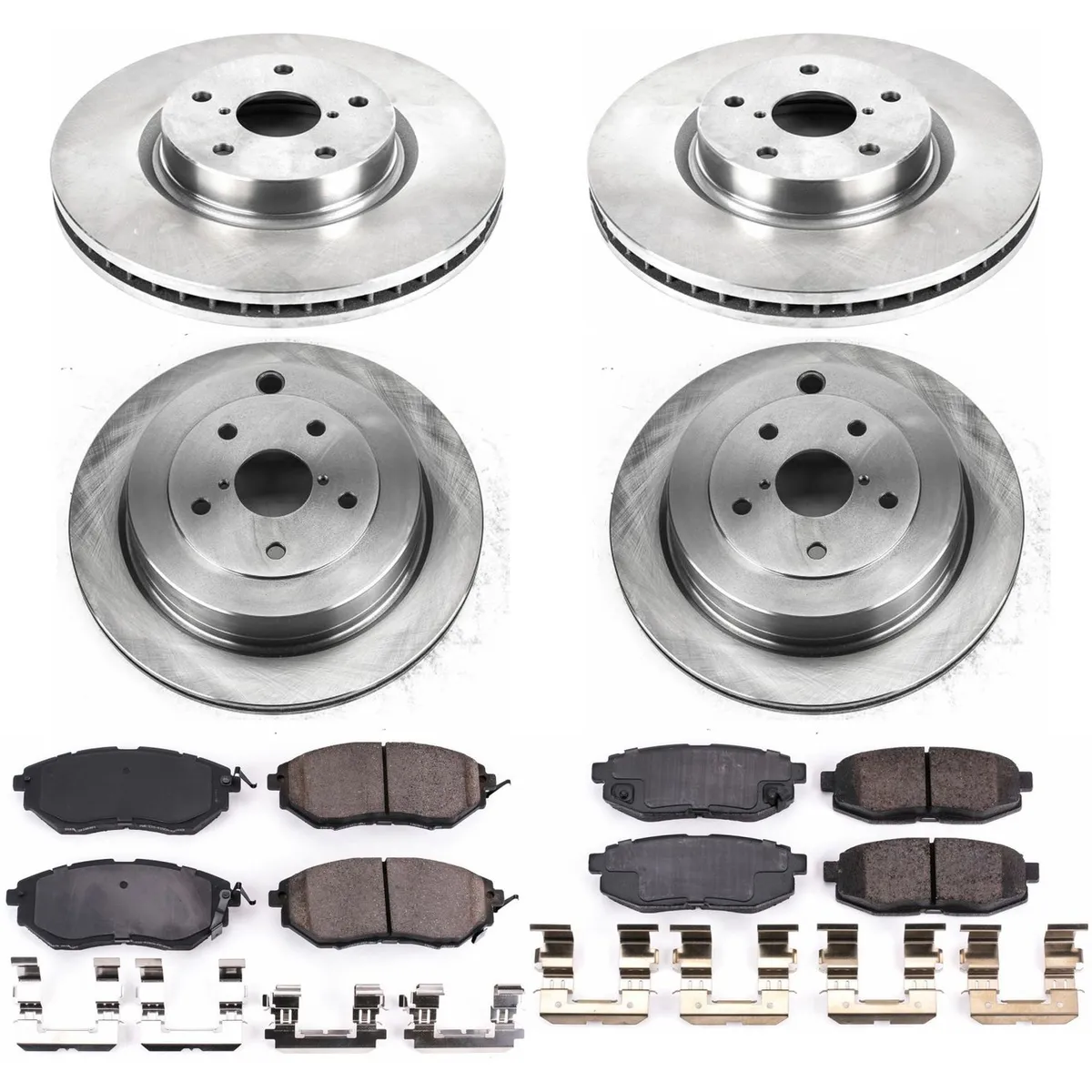 Z17 Direct Replacement Kit: Rotors; Ceramic Pads W/Hardware product image
