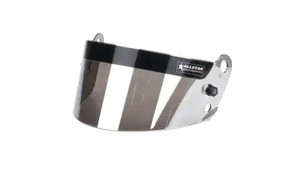 Allstar Performance Helmet Shield Anti-Fog Polycarbonate Silver Chr
