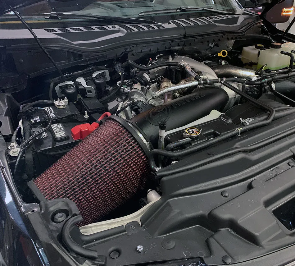 Open Air Intake Cotton Cleanable Filter For 2020 Ford F250 F350 V8-6.7L Powerstroke S and B product image