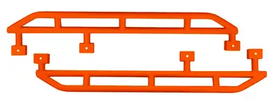 Steinjager Steinjäger Armor Wrangler JK 2007-2018 Rock Sliders 4 Door Fluorescent Orange
