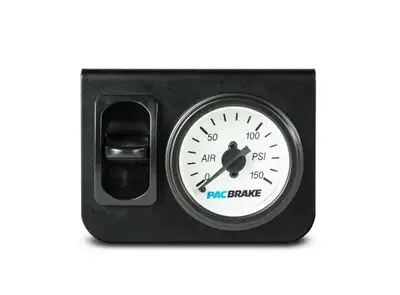 Pacbrake Premium In Cab Control Kit For Simultaneous Air Spring Activation WHP325 Compressor Air Spring Dash Switches Pre Built Harnesses Fittings Fasteners Everything Required For Complete Install Pacbrake