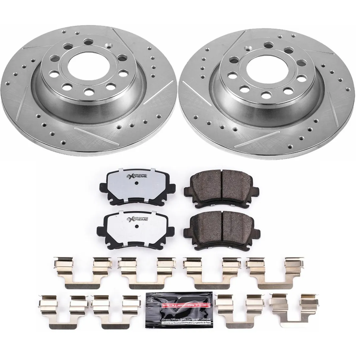Z26 Street Brake Kit Rear 2013 Audi a3 2007-2010 vw Eos 2011 vw Gti 2010 vw Passat 2011 vw Tigua product image