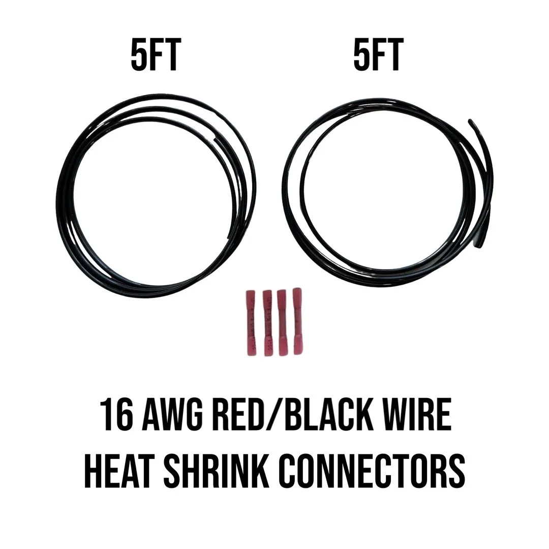 16 AWG "2 Lead" Wire Extension Kit (Red/Black) product image