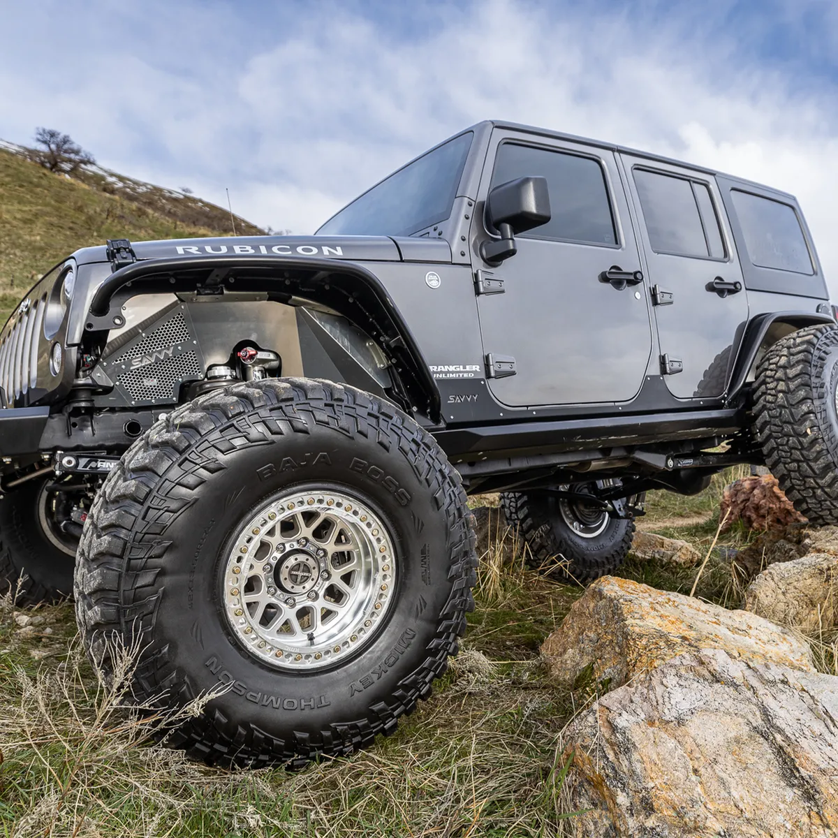0718 Wrangler Front Inner Fender Liner Raw product image