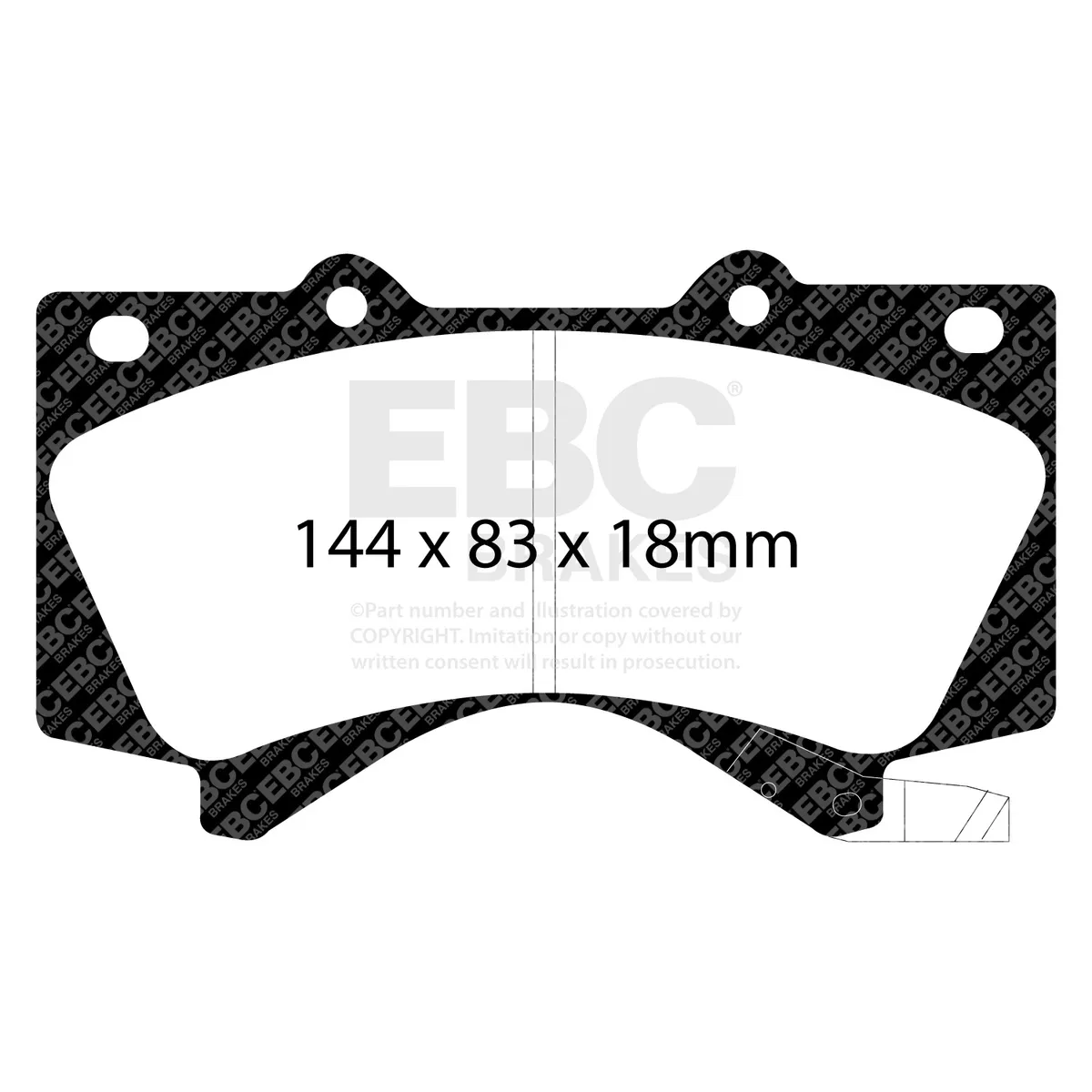 S7 Kits Orangestuff and BSD Rotors; Front; FMSI Pad No. D1303; Vented; 5 Bolt Holes; 354mm Dia.; 83.2mm Height; 32mm Thick; 112mm Center Hole Dia.; product image