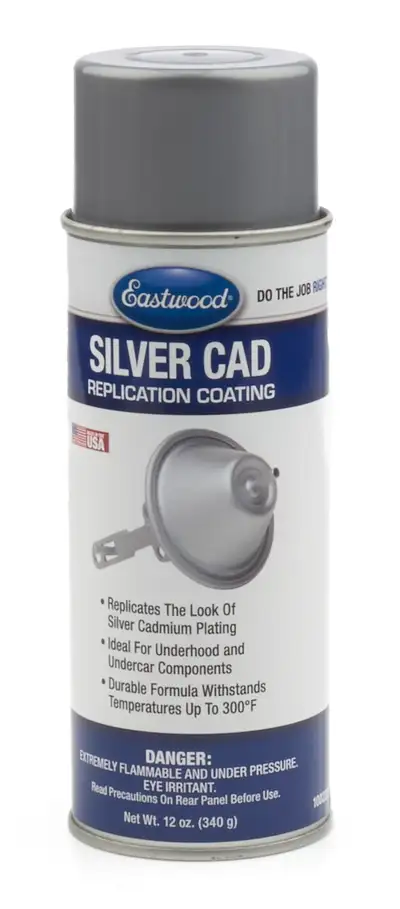 Eastwood Silver Cad Paint 12oz Aerosol