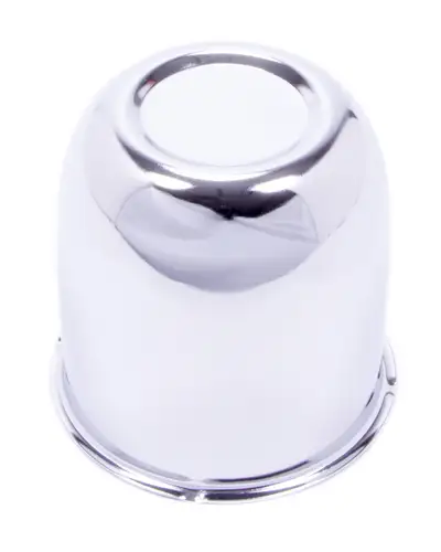 Gorilla Hub Covers Chrome Bulk 3.25in od Closed